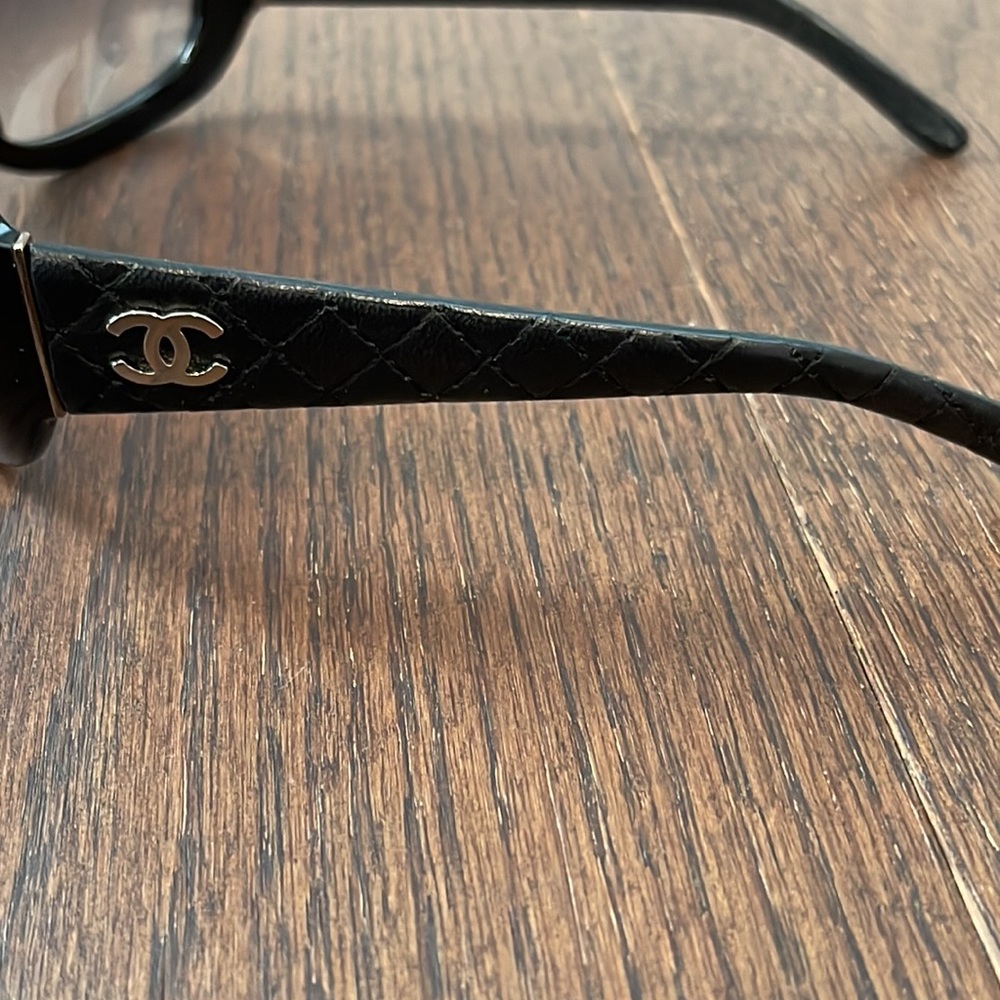 Chanel Women’s Black Sunglasses - Picture 5 of 8